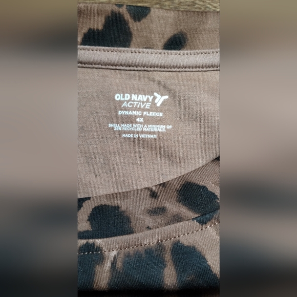 Leopard Print Brown Sweater - Picture 7 of 8